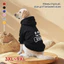 Áo Hoodie cho chó lớn 3XL-9XL, in xương chó, phong cách chui đầu, Có 6 màu, Vải mềm, Thoải mái, thoáng khí, ấm áp, có thể giặt được, Thích hợp cho tất cả các giống chó lớn