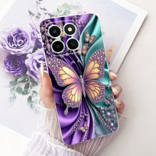 Dành Cho Honor X6c Ốp Lưng NIC-LX1 NIC-LX2 NIC-LX3 Vỏ Silicon Mềm Hình Rồng Sói Sư Tử Cho HonorX6c X 6C 4G Vỏ