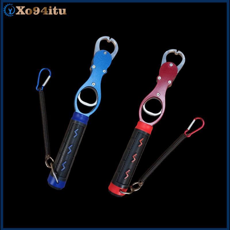 XOITU Câu Cá Môi Kẹp Cá Kìm Hợp Kim Nhôm, kèm cân đo, phụ kiện hoàn thiện