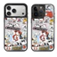 Ốp điện thoại Snoopy Flowers Caseify cho iPhone 17 ProMax Tương thích với iPhone 16 15 14 13 12 Promax iPhone13 Vỏ điện thoại