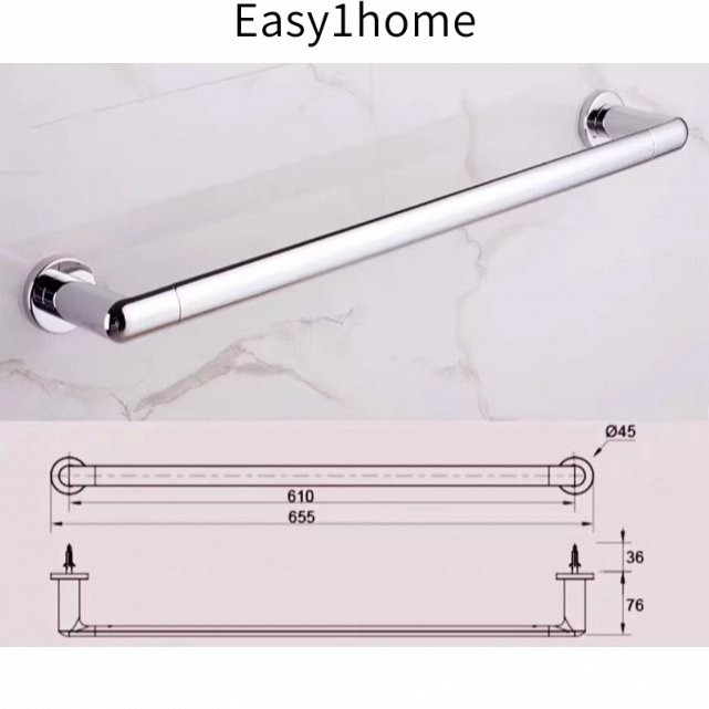 Thanh Treo Khăn Kohler 18 Inch/24 Inch Giá Treo Khăn Mặt Dây Chuyền Phần Cứng Phòng Tắm K-23566T /K-23567T