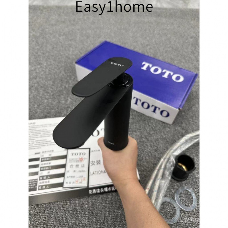 Vòi Chậu Rửa Một Lỗ Bằng Đồng TOTO Mới, Van Trộn Nước Nóng Và Lạnh Cho Phòng Tắm, Chậu Rửa, Chậu Rửa, Vòi Nước Lạnh Đơn,