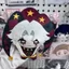 BH2 The Freak Circus Pierrot Búp bê sang trọng dễ thương Đồ chơi sang trọng cho trẻ em bé gái Túi Charm HB2