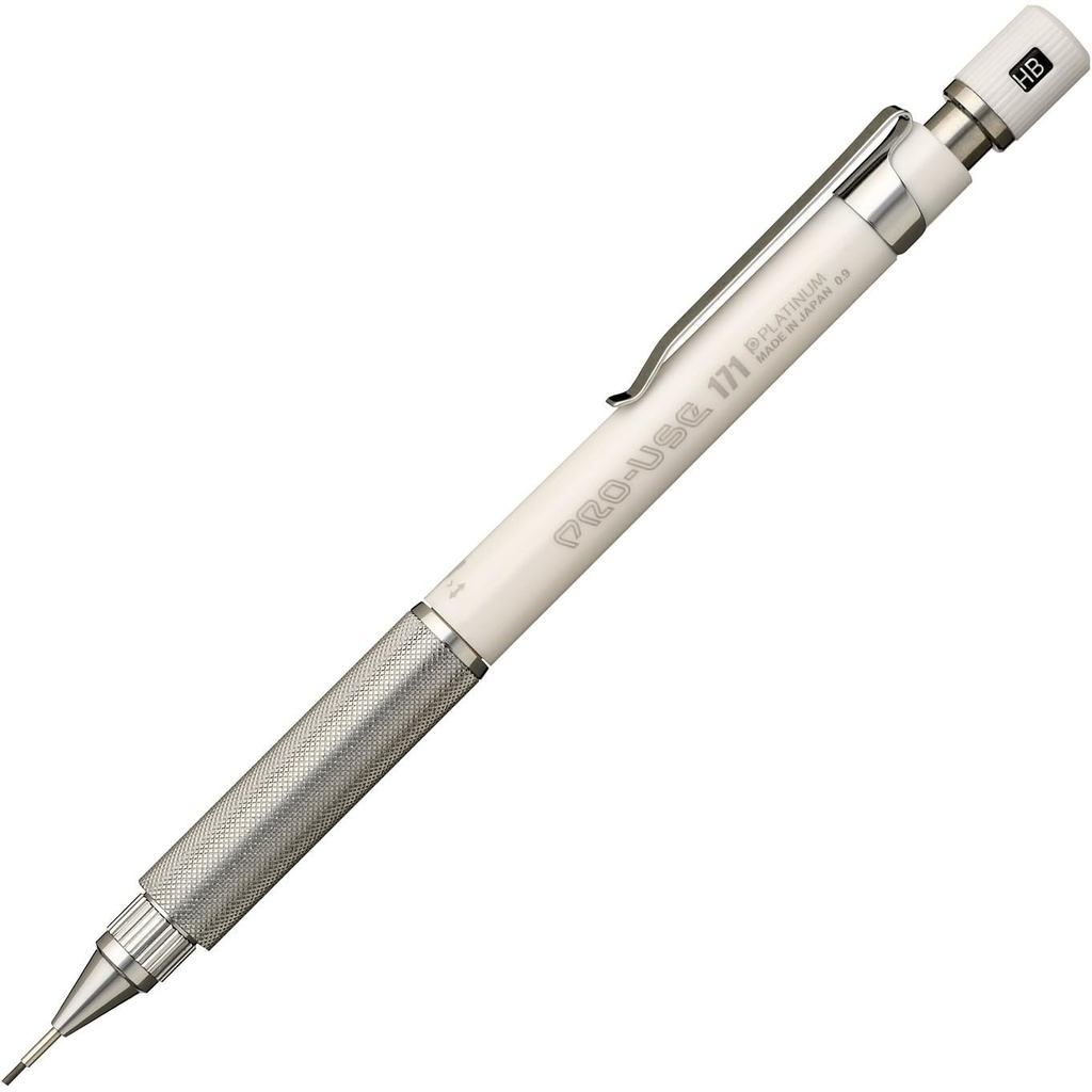 Platinum Pro-Use 171 But Chi Kim Loai MSDA-1500/0.7mm Den 0.9mm Trang/Than Kim Loai/Nhat Ban