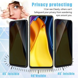 2 Chiếc Siêu HD Kính Cường Lực Cho Tecno Pova Neo 3 2 5G 4G Chống Gián Điệp Trong Suốt Phim Riêng Tư Kính Cạnh Đen Cho Tecno Pova 7 6 Ultra Pro Neo 5G 4G Đen Edge Bảo Vệ Màn Hình
