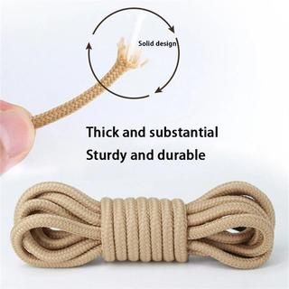 Dây giày tròn bền cổ điển để đi bộ đường dài ngoài trời — Dây giày chất lượng cao cho giày thể thao và giày bóng rổ, 1 đôi