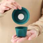 Retro Stoneware Trà Thoát Nước Gốm Trà Lọc Sáng Tạo Trà Xanh Dư Lượng Lọc Kung Fu Trà Lọc Trà Hộ Gia Đình YLV0