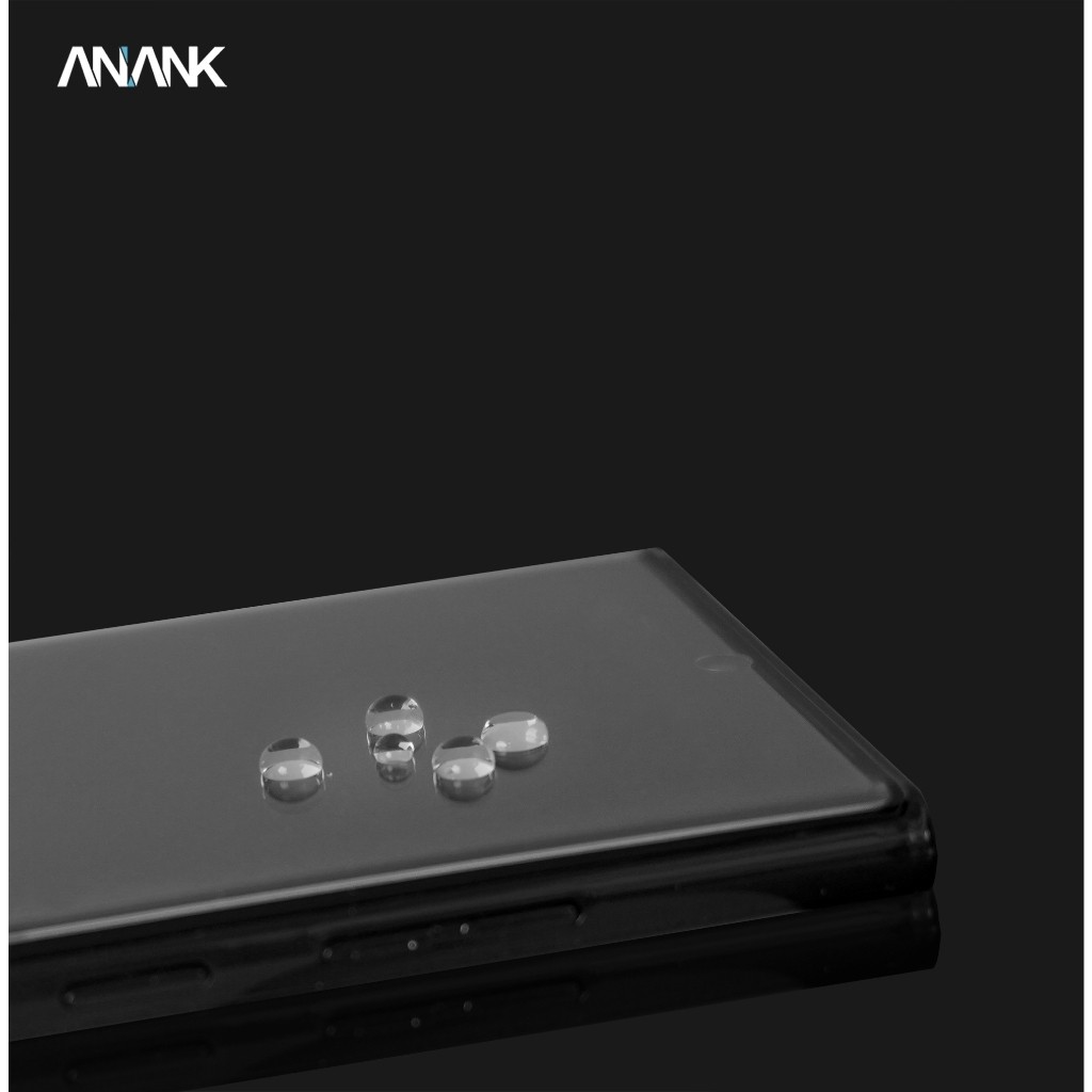 [Chính Hãng] Kính Cường Lực 3D Anank Cho Samsung S24 /S25 / S26 Ultra - Trong, Chống Nhìn Trộm, Vân Tay Siêu Âm Nhạy Bén