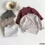 Áo Giữ Nhiệt Cổ 3 Phân Bé Trai Bé Gái – Cotton Co Giãn 4 Chiều, Mềm Mại, Giữ Ấm Tốt