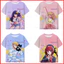 YB1 Oshi no Ko Anime Áo Cosplay Ai Hoshino Kana Ruby 3D Áo Sơ Mi Tay Ngắn Top Nữ Thời Trang Tee Thường Ngày Plus Kích Thước