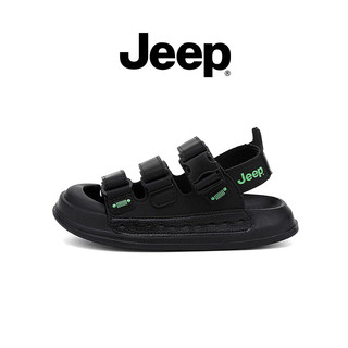 Giày Sandal Trẻ Em JEEP Mùa Hè Thoáng Khí Chống Trơn Trượt Đế Mềm Bé Trai Bé Gái Giày Đi Biển Ngoài Trời