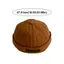 CATMALLER88 Mũ không vành cho bé, Bông chống nắng cho trẻ em Melon Beanie, Hip Hop Thời trang thêu chữ thoáng khí Mũ chống nắng có thể điều chỉnh cho trẻ sơ sinh bé trai bé gái