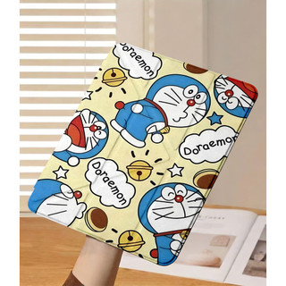 Ốp Lưng Doraemon iPad Air 4/5/6/7/8 Pro 11 12.9 Y-fold Hoạt Hình Chú mèo máy cho iPad A16 Gen 12 11 10 9 8 7 6 5 Mini6/7