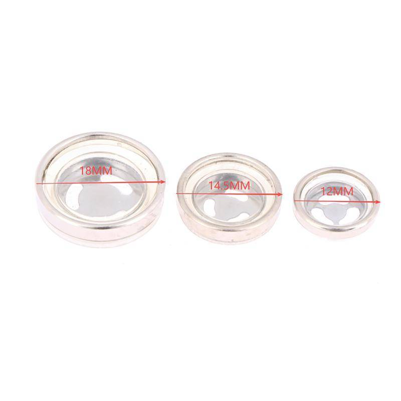 JINHF Phanh Master Xi Lanh Kính Quan Sát 10 Chiếc Đa Năng Xe Máy Chứa Dầu Cửa Sổ Bộ Thay Thế Cho Xe Máy Sửa Chữa HOT