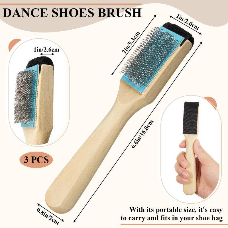 JRP Làm Sạch Giày Bàn Chải Gỗ Cho Da Lộn Và Da Dây Thép Không Gỉ Lâu Dài Bảo Vệ Bao Da Chăm Sóc Giày Essential JRP