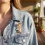 PNPIA- Vintage Lấy Ô Du Trâm Cài Cho Nữ Unisex Động Vật Dễ Thương Pin Hạnh Phúc Đi Bộ Du Trang Sức Thời Trang