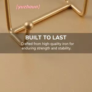 Sắt Nghệ Thuật Tạp Chí Đế Trưng Bày Chống Trơn Trượt Đĩa Ra Bát Khung Hình Giá Đỡ Sách Cho Kệ Sách