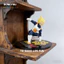 Dragon Ball Super Saiyan Geeta Hình PVC Đế Lớn Trang Trí Anime Ngoại Vi Ô Tô Để Bàn Trang Trí 5.15 28U5