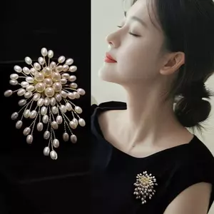 Ngọc Trai Hoa Trâm Cảm Thấy Vui Lòng Tính Khí Phù Hợp Với Pin Trâm Cài Thời Trang Phù Hợp Với Áo Phụ Kiện