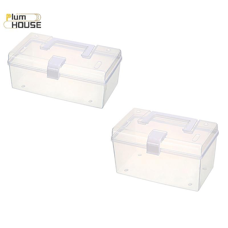 Hộp Bảo Quản Mặt nạ PlumHOUSE Có Tay Cầm Hộ Gia Đình Chống Bụi Kín Hộp Dung Tích Lớn Chống Nước Chống Bụi Đồ lặt vặt Hộp Bảo Quản VN