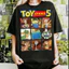 SY3 Retro Pixar Toy Story 5 In Me Áo Thun Buzz Woody Jessie Bo Peep Lilypad Chuyến Đi Gia Đình Áo Sơ Mi YS3