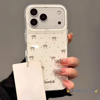 Ốp lưng iPhone 17 16 15 14 13 12 11ProMax X XR Max 7 8 Plus Đơn giản Wave Dot Bow Big Hole Điện thoại Case