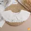 Khăn choàng cổ áo giả dành cho nữ có thể tháo rời Trang trí ren thêu hoa lãng mạn nhiều lớp cổ áo sơ mi giả cổ áo sơ mi mới