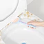 Bàn chải làm sạch khoảng cách tay cầm dài mới Dụng cụ cạo góc nhà vệ sinh đa chức năng
