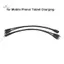 Bộ Chia Cáp USB C Loại C 1 Đến 2 Dây Cáp Nối Dài Cho Điện Thoại PC Máy Tính Bảng 15W 3A Bộ Chuyển Đổi Nguồn Dây Sạc Bộ Chuyển Đổi Dây mới