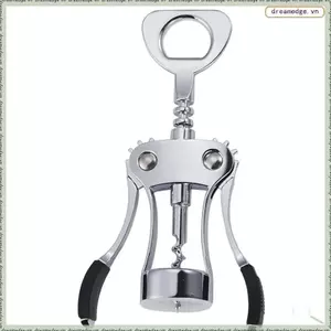 Dành cho Dụng cụ mở rượu vang Bánh răng Spur đòn bẩy dày đa chức năng 2 trong 1, Tay cầm thoải mái- Lý tưởng cho rượu vang & rượu sâm panh