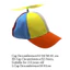 Mũ bóng chày YUUKII, Mũ Snapback cánh quạt máy bay trực thăng cầu vồng, Chuồn chuồn tre thông thường Mũ chống nắng ngộ nghĩnh cho trẻ em bé trai bé gái