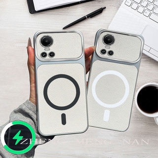 Thích hợp cho OPPO Reno 10 OPPO Reno 10 PRO OPPO Reno 11 OPPO Reno 11PRO da mới vòng từ tính silicone TPU vỏ mềm vỏ điện thoại 0054