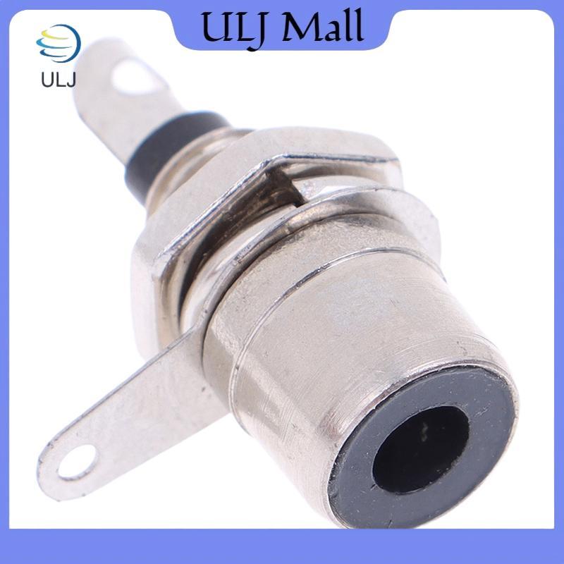 ULJ 10 Chiếc Niel Mạ RCA Phono Khung Xe Bảng Gắn Nữ Soet Adapter Phần Đỏ +.