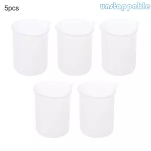 Unstop * Cốc Đo Silicon Cốc Trộn Linh Hoạt Và Cốc Nướng Có Thể Đổ Cho DIY Nhựa Đúc Tranh Trang Sức Mak
