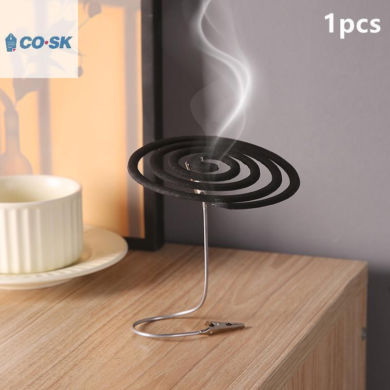 COUTR Di Động Hai Đầu Muỗi Cuộn Dây Giá Đỡ Kẹp Hương Vỡ Kẹp Đứng Muỗi Cuộn Dây Giá Thư Mục Ảnh Nhãn Kẹp Thẻ VN