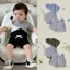 Bé Trai Mùa Hè Trang Phục Waffle Chắp Vá Áo Liền Quần Ngắn Tay Co Giãn Eo Quần Short 2 Chiếc Bộ Quần Áo