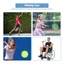 Bóng hồi phục, Dây có thể điều chỉnh Bóng tập tennis màu vàng, Dây đàn hồi tennis Dây buộc bóng huấn luyện viên bóng tập luyện cho người mới bắt đầu