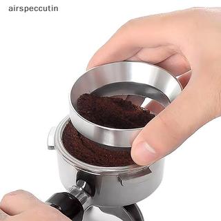 Airpeccutin Cà Phê Bắt Vòng Chống Bay Máy Xay Vòng Bắt 51mm 53mm 58mm Tay Cầm Cà Phê Vải Định Lượng Vòng Dụng Cụ Cà Phê EN