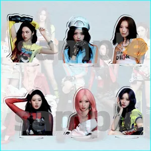 HK1 BABYMONSTER AHYEON Tấm Đứng MINI ALBUM CHOOM Acrylic Biển Hiệu Đứng Ngôi Sao Để Bàn Trang Trí KH1