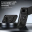 Giáp Xoay Ống Kính Trượt Funda Cho Google Pixel 10A Ốp Lưng Vòng Từ Tính Dành Cho Google Pixel 10A Ốp Lưng Chân Đế Có Thể Gập Lại Capa