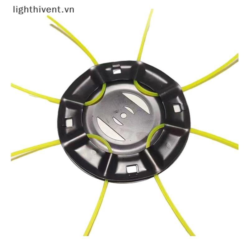 [lighthivent] Đầu cắt cỏ bằng thép miễn phí 4 dòng thay thế Máy cắt cỏ / xăng Lithium Loại bỏ đầu cắt cỏ dại trong vườn (VN)