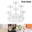 PNPIA- Bền 6 8 10 Mảnh Đế Tròn Đế Trưng Bày Đứng Bàn Đa Năng Sắp Xếp Cho Lễ Hội Phòng Trưng Bày Nhà Cửa Hàng