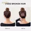 PNPIA- 10 Cái Bangs Magic Paste Hair Stier Clip dành cho nữ Giữ Viền tại chỗ khi trang điểm và rửa mặt