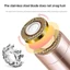【Adel Floro】Máy Cạo Lông Mặt Điện - Sạc USB, Đầu Chống Nước, Lông Mày Gọn Gàng, Nhổ Lông Nhẹ Nhàng
