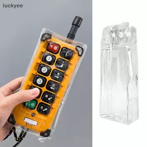 Luckyew PVC Vỏ Bảo Vệ Túi Bụi Cho F21-E1B F23 Điều Khiển Từ Xa Không Dây Công Nghiệp Bụi Jaet Vỏ Bảo Vệ Trong Suốt TQ