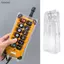 Luckyew PVC Vỏ Bảo Vệ Túi Bụi Cho F21-E1B F23 Điều Khiển Từ Xa Không Dây Công Nghiệp Bụi Jaet Vỏ Bảo Vệ Trong Suốt TQ