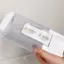 JCSYFAC Phòng Tắm Mới Chống Đấm Hướng Dẫn Sử Dụng Báo Chí Xà Phòng Hộp Treo Tường Không Dấu Vết Dán Khử Trùng Chai Trong Suốt Hộp Đựng Mới