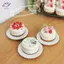 HFTOY 1 Cái Nhà Búp Bê Thu Nhỏ Mô Phỏng Đất Sét Dâu Trái Cây Bánh Mô Hình Thực Phẩm Mini Cho Nhà Búp Bê Phụ Kiện Đồ Chơi Làm Bánh Dễ Thương ~