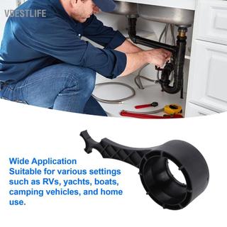 VBESTLIFE Cờ lê sửa chữa máy làm mềm nước VBESTLIFE AKLOSIPY V3193 02 Công cụ thay thế đa chức năng cho các bộ phận van Clack WS1 với thiết kế đầu tròn RV Du thuyền Thuyền Xe cắm trại và sử dụng tại nhà