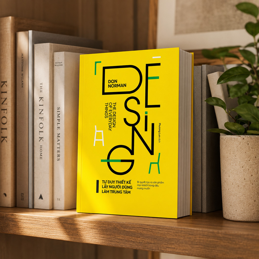 Sách - Design - Thiết Kế Lấy Người Dùng Làm Trung tâm - Don Norman (Alpha Books)